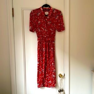 Sezane floral dress. Size 36